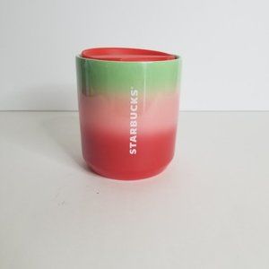 Starbucks Holiday 2020 Pearl Ombre Red Green Tumbler